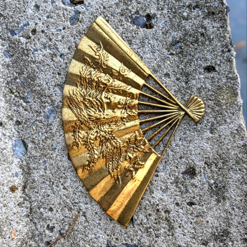 Brass Fan